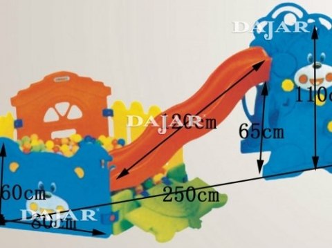 DAJAR 47603 Plac zabaw miś z piłeczkami