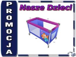 BEN BABY little fish (rybki) Łóżeczko podróżne Turystyczne