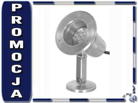 JUM SHL-013 Reflektor ze stali nierdzewnej LED New