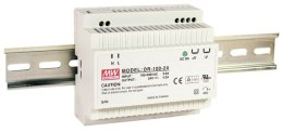 MW DR-100-24 Zasilacz na szynę DIN 24V 4,2A