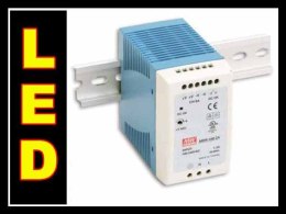 MW MDR-100-24 Zasilacz na szynę DIN 24V 96W