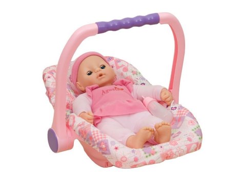 DROMADER 00385 Lalka 29 cm z fotelikiem