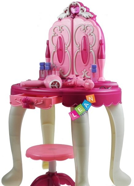 LEAN 1452 Ogromna Bajkowa Toaletka Dla Księżniczki Różdżka