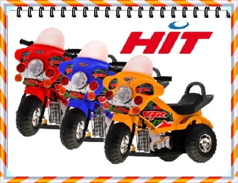 PA0040 Fajny MOTOR motorek POLICJA dla maluszka