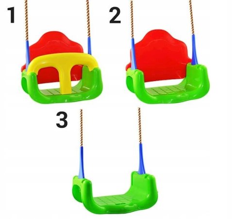 Huśtawka plastikowa 3w1 Adriatic 365 65019