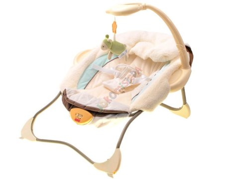 JKM ZA1713 Mięciutki wygodny Leżaczek FOTELIK maluszka