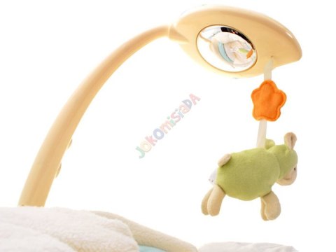 JKM ZA1713 Mięciutki wygodny Leżaczek FOTELIK maluszka