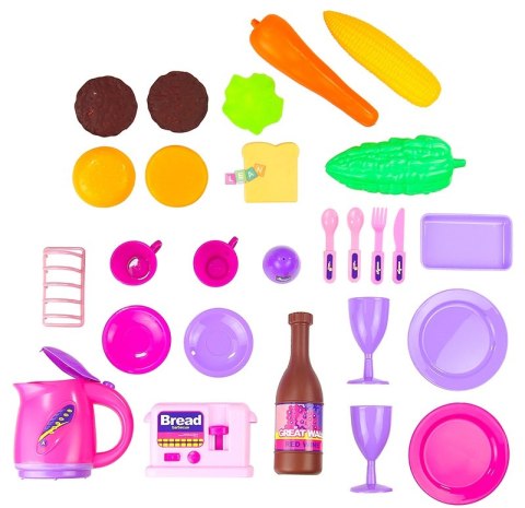 LEAN 1528 Wózek+Artykuły Kuchenne Toster Czajnik 50cm