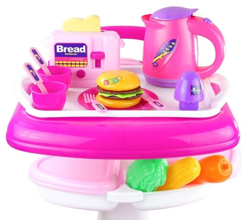 LEAN 1528 Wózek+Artykuły Kuchenne Toster Czajnik 50cm