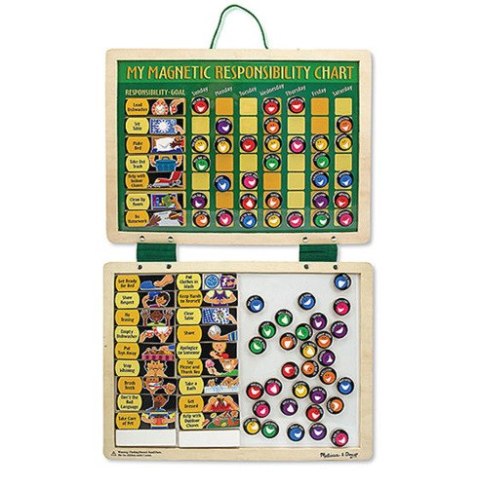 Melissa 13789 Magnetyczna tablica odpowiedzialności edukacyjna