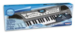 BONTEMPI 154911 ORGANY ELEKTRONICZNE 49 KLAWISZY, ADAPTER, TORBA