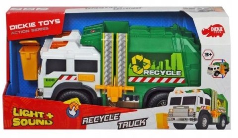 Dickie śmieciarka zielona 30cm św/dźw 330-6006