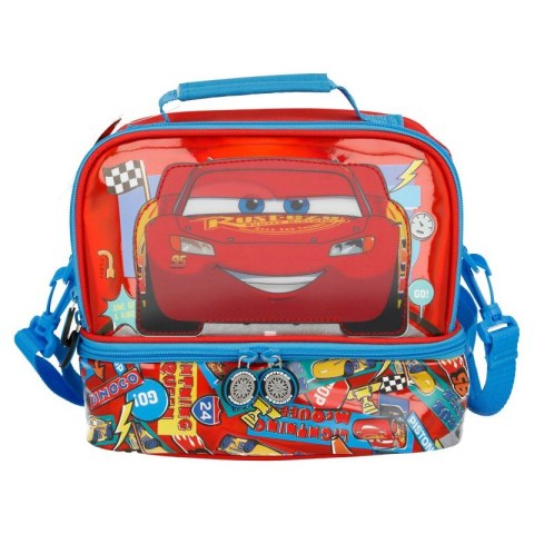 ND38_90942 Cars - Dwukomorowa torba termiczna