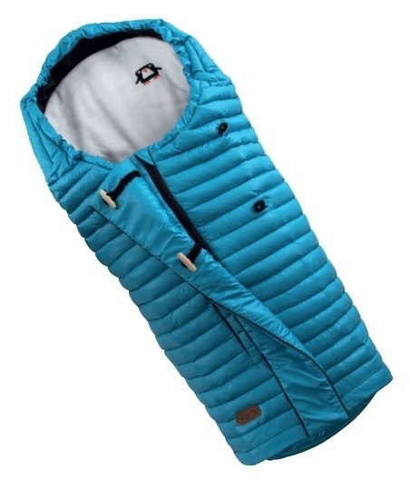 ND19_BS3230602 Śpiworek Voksi Dream - turkusowy/czarny