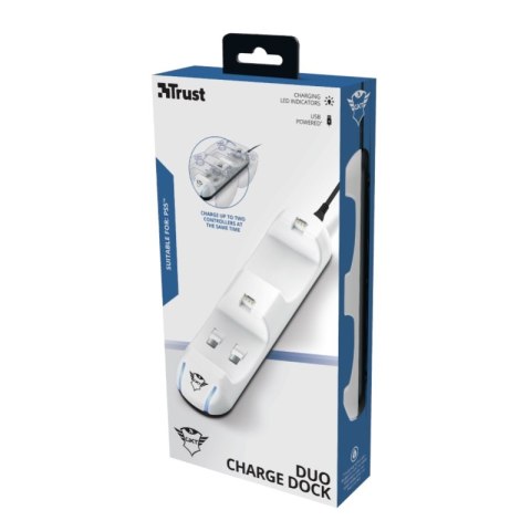 ND38_24173 Trust GXT250 - Ładowarka do 2 padów PS5