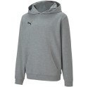 ND05_B18587-128 656711 33 Bluza dla dzieci Puma teamGOAL 23 Casuals Hoody Jr Medi szara 656711 33 r.128