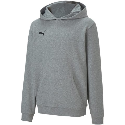 ND05_B18587-128 656711 33 Bluza dla dzieci Puma teamGOAL 23 Casuals Hoody Jr Medi szara 656711 33 r.128