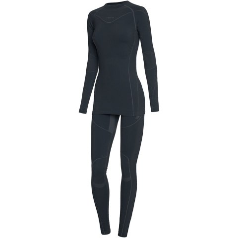 ND05_B19120-XL 500-23-5512-09 Bielizna termoaktywna damska Viking Gaja Bamboo czarna 500-23-5512-09 r.XL