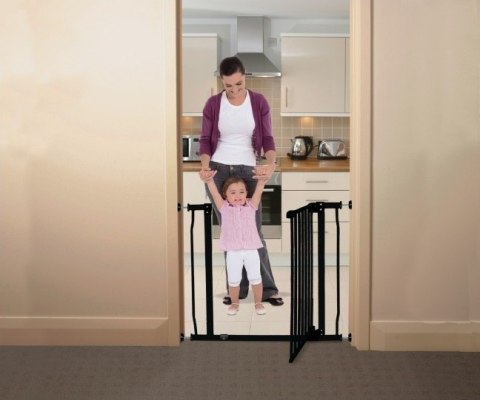 ND19_PCR919B_(G919BB) Bramka bezpieczeństwa Liberty (W: 75-82cm x H: 76cm) - czarna