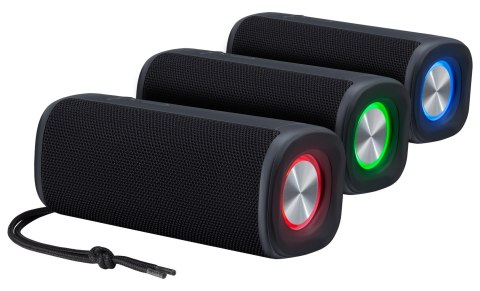 GŁOŚNIK DEFENDER PULSAR 10W BLUETOOTH LIGHT/BT/TYPEC/FM/USB/TF