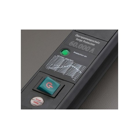 Listwa przeciwprzepięciowa Premium line 6 gniazd 3m 60A