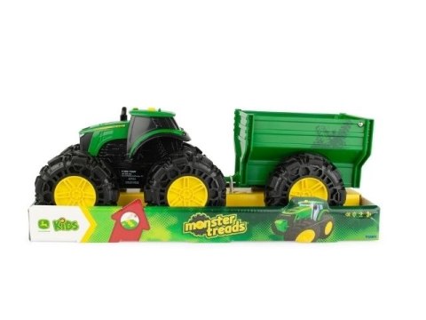 TOMY John Deere z przyczepą światło/dźw 46260/2