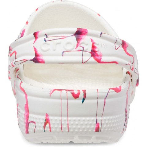 ND05_C4116-28-29 207826 Chodaki dla dzieci Crocs Classic Party Kids biało-różowe 207826 1CW r.28-29