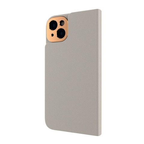 ND38_99MO138012 Moshi Overture MagSafe - Skórzane etui 3w1 z klapką iPhone 14 Plus (Gray)