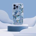 ND38_RP049230 Rifle Paper Clear - Etui iPhone 14 Pro (Garden Party Blue)