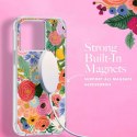 ND38_RP049428 Rifle Paper Clear MagSafe - Etui iPhone 14 Pro Max (Garden Party Blush)
