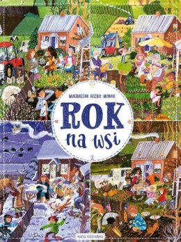 ND17_SZ-86641 Książeczka Rok na wsi. Nasza Księgarnia