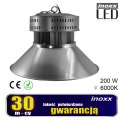 Lampa przemysłowa led 200w high bay cob 6000k zimna 18 000lm