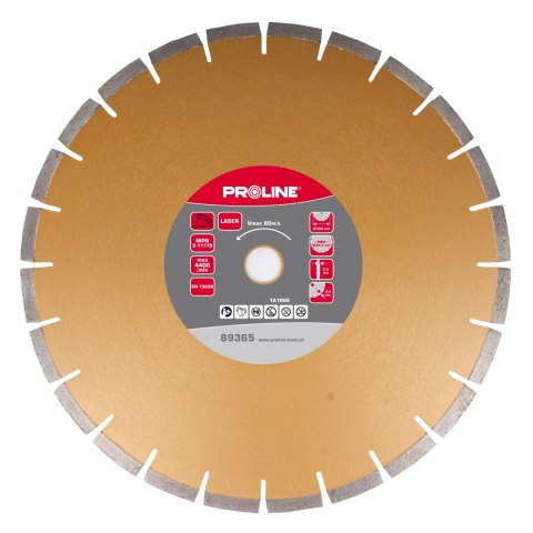 Tarcza diamentowa laser (granit) 350*2.9*8.4*25.4 proline