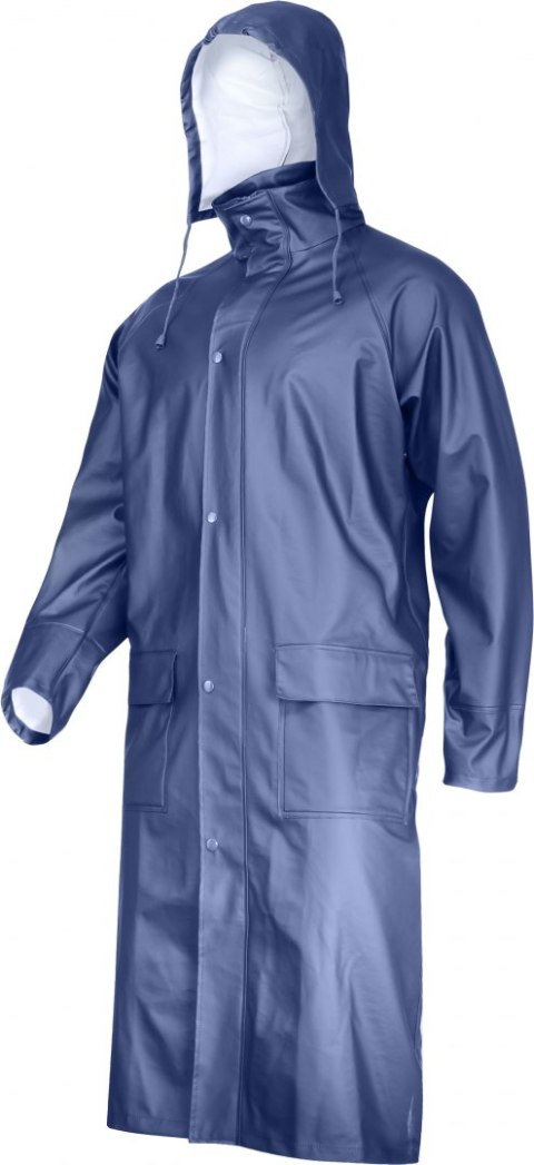 Płaszcz przeciwdeszczowy pu, granatowy, "2xl", ce, lahti