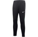 ND05_S11272-XS DH9325 011 Spodnie dla dzieci Nike Academy Pro Pant Youth czarno-zielone DH9325 011 r.XS