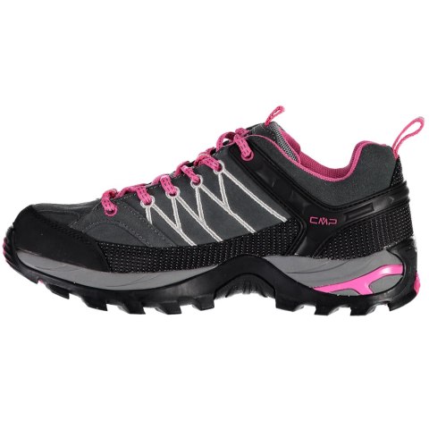ND05_B22712-37 3Q13246103Q Buty trekkingowe damskie CMP Rigel Low WP szaro-czarno-różowe 3Q13246103Q r.37