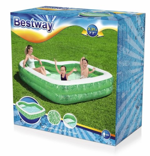 Basen dmuchany 231x231x51cm B54336 82299 BESTWAY