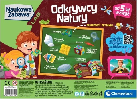 CLE Naukowa zabawa Odkrywcy natury 50714