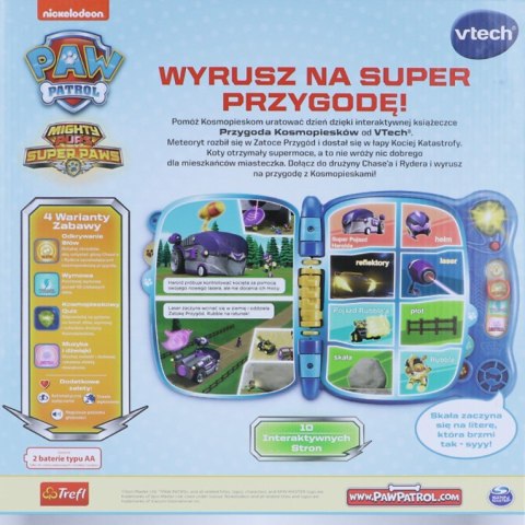 V-TECH Przygoda Kosmopiesków Książeczka 61589
