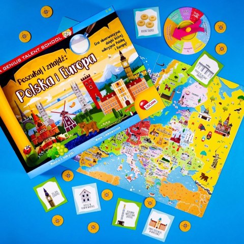 Lisciani Im a genius Poszuk..Polska-Europa 94059