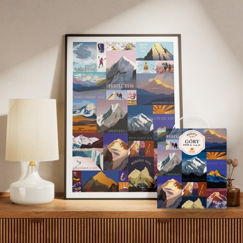 CzuCzu Puzzlove Góry 8000m n.p.m. 1000el 93013