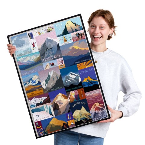 CzuCzu Puzzlove Góry 8000m n.p.m. 1000el 93013