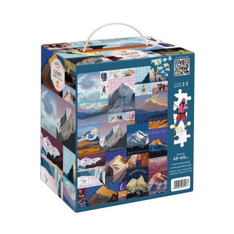 CzuCzu Puzzlove Góry 8000m n.p.m. 1000el 93013