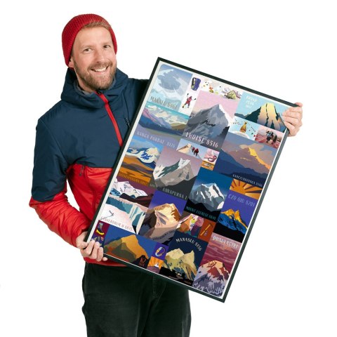 CzuCzu Puzzlove Góry 8000m n.p.m. 1000el 93013