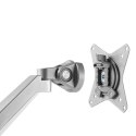 Uchwyt biurkowy do monitora szary Ergo Office, ze sprężyną, 17"-32", 9 kg, ER-405G