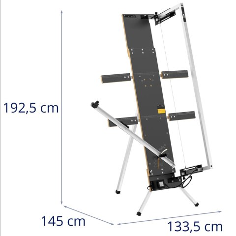 Maszyna przecinarka do styropianu ze stojakiem dł. 1300 mm gł. 330 mm 200 W