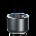 Ładowarka samochodowa R4T 30W USB-A USB-C - szara