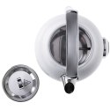 AD 1346 white Czajnik metalowy z termometrem 1,7l strix