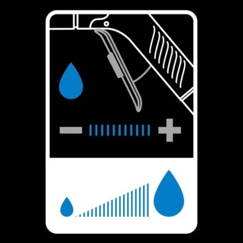 FISKARS PISTOLET ZRASZAJĄCY 3-FUNKCYJNY FRONT CONTROL