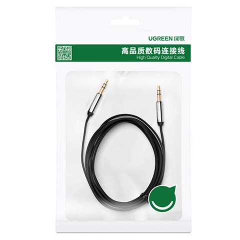 Kabel przewód audio AV119 mini jack 3.5mm 5m - czarny